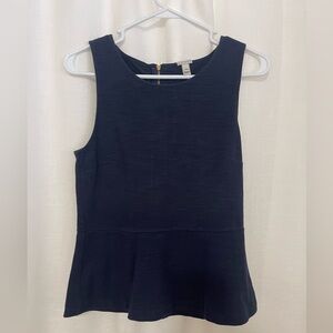 Navy J. Crew business top